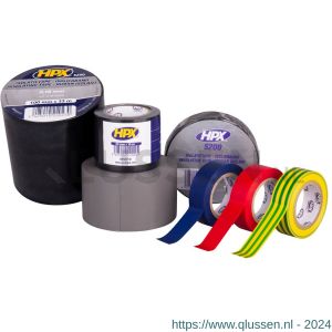 HPX PVC isolatietape wit 19 mm x 10 m IW1910