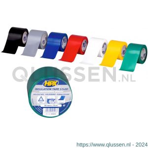 HPX PVC isolatietape grijs 50 mm x 10 m GI5010