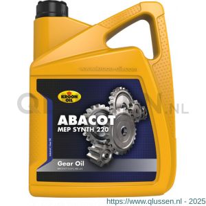 Kroon Oil Abacot MEP Synth 220 tandwielkastolie 5 L can 2322