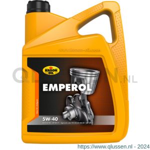 Kroon Oil Emperol 5W-40 synthetische motorolie Synthetic Multigrades passenger car 5 L can 2334