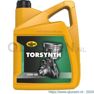 Kroon Oil Torsynth 10W-40 synthetische motorolie Synthetic Multigrades passenger car 5 L can 2336