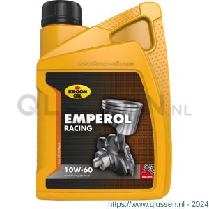 Kroon Oil Emperol Racing 10W-60 synthetische motorolie Synthetic Multigrades passenger car 1 L flacon 20062