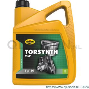 Kroon Oil Torsynth MSP 5W-30 motorolie half synthetisch 5 L can 32645