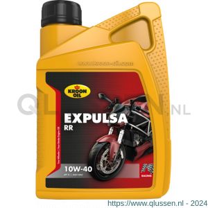 Kroon Oil Expulsa RR 10W-40 viertakt motorfiets olie 1 L flacon 33014