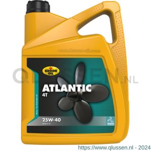 Kroon Oil Atlantic 4T 25W-40 marine viertakt motorolie 5 L can 33421