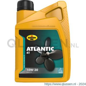 Kroon Oil Atlantic 4T 10W-30 marine viertakt motorolie 1 L flacon 33435