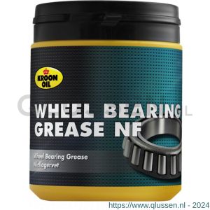 Kroon Oil Wheel Bearing Grease NF wiellagervet 600 g pot 34071