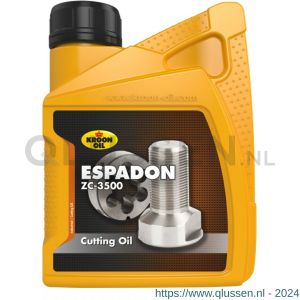 Kroon Oil Espadon ZC-3500 snijolie metaalbewerking 500 ml flacon 35657