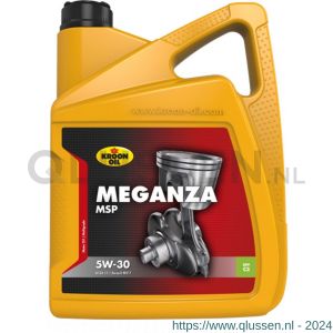 Kroon Oil Meganza MSP 5W-30 motorolie synthetisch 5 L can 36617