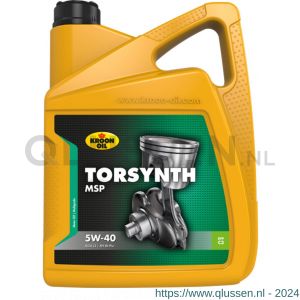 Kroon Oil Torsynth MSP 5W-40 motorolie synthetisch 5 L can 37101