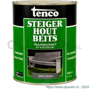 Tenco Steigerhoutbeits dekkend Grey Wash 1 L blik 11085502