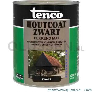 Tenco Houtcoat houtcoating dekkend waterbasis mat 1 L blik 13081502