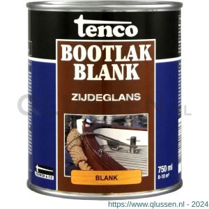 Tenco Bootlak blank zijdeglans 0,75 L blik 11251304