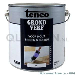 Tenco Grondverf waterbasis wit 2.5 L blik 11203204