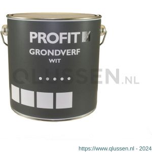 Profit Grondverf wit 2,5 L blik 11210004