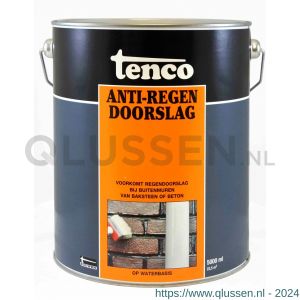 Tenco Anti-Regendoorslag buitenmuur coating waterbasis blank 5 L blik 11125006
