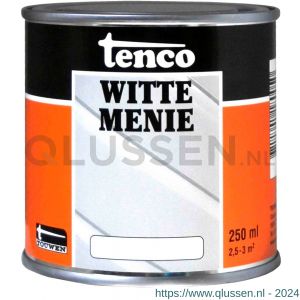 Tenco Witte menie grondverf wit 0,25 L blik 11180055