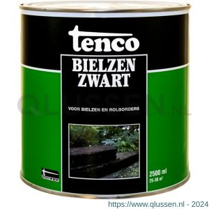 Tenco Bielzenzwart beits zwart 2,5 L blik 13040002