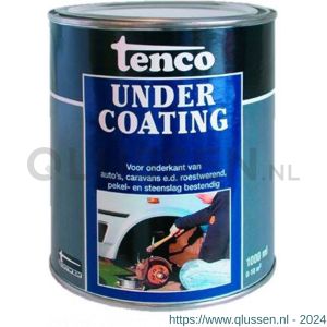 Tenco Undercoating underbodycoating zwart 2,5 L blik 13070304