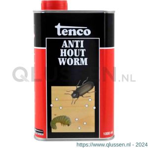 Tenco Anti-Houtworm kleurloos blank 1 L blik 15230002