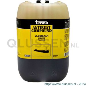 Tenco Anti Rust Compound roestwerende coating vloeibaar donkerbruin 10 L blik 18040011