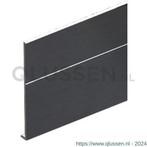 Ellen beschermingsplaat Elegance Protection Plate zwart geborsteld 1030 mm 209004103
