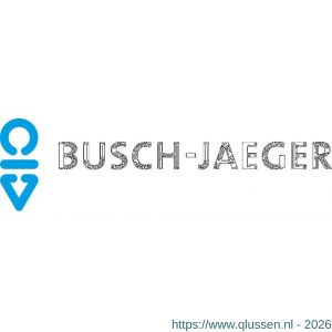 Busch-Jaeger SI afdekraam inbouw 2-voudig crème 66.000.22