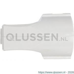 Q-Link contrastekker met randaarde 10/16 A wit 00.110.33