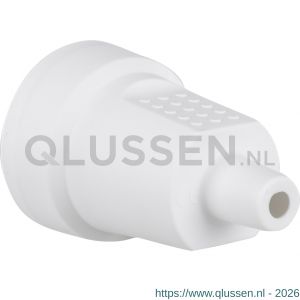 Q-Link contrastekker PVC met randaarde 10/16 A wit 00.110.36