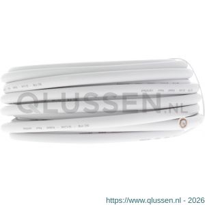 Q-Link coax kabel prof klasse A diameter 7 mm2 10 m wit 00.130.10