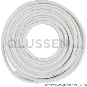 Q-Link coax kabel prof klasse A diameter 7 mm2 20 m wit 00.130.11
