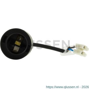 Q-Link verhuisfitting E27 met kabel en kroonsteen zwart set 2 stuks 00.320.00