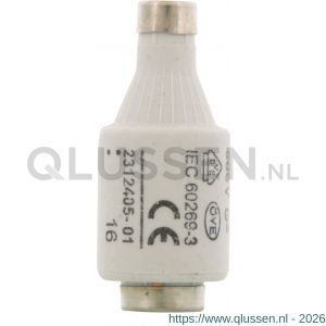 Q-Link zekering traag overspanning en kortsluiting GG 16 A set 5 stuks 416611025 00.425.17
