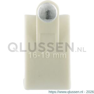 Q-Link spijkerclip installatiebuis 16-19 mm crème set 500 stuks 00.529.70