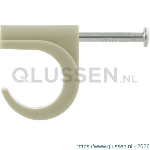 Q-Link spijkerclip installatiebuis 16-19 mm crème set 500 stuks 00.529.70