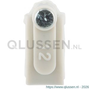 Q-Link kabelclip rond 12 mm grijsset 70 stuks 00.530.46