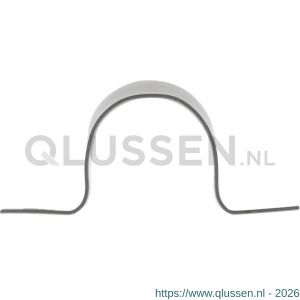 Q-Link zadel installatiebuis zonder schroeven 19 mm wit set 350 stuks 00.530.52