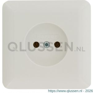 Q-Link contactdoos inbouw 1-voudig met kind-aanraakbeveiliging polarwit 01.079.41