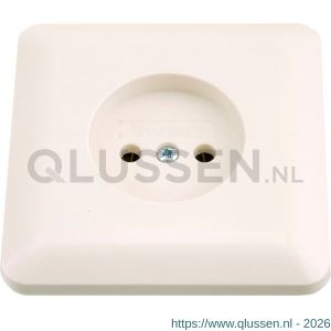 Q-Link contactdoos inbouw 1-voudig met kind-aanraakbeveiliging polarwit 01.079.41
