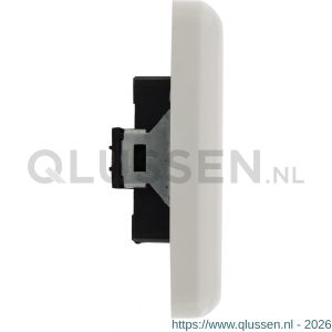 Q-Link contactdoos inbouw 2-voudig met kind-aanraakbeveiliging polarwit 01.079.49
