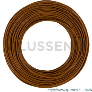 Q-Link installatiedraad VD 2.5 mm2 100 m bruin 01.265.02