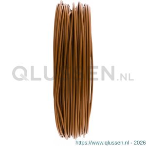 Q-Link installatiedraad VD 2.5 mm2 100 m bruin 01.265.02