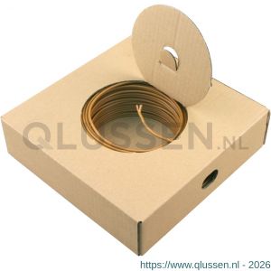 Q-Link installatiedraad VD 2.5 mm2 100 m bruin 01.265.02