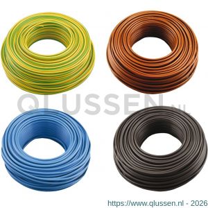 Q-Link installatiedraad VD 4x 20 m multi assorti 01.265.05