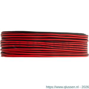Q-Link luidsprekersnoer 2x0,75 mm2 100 m rood-zwart 01.265.26
