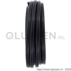 Q-Link huishoudsnoer plat belastbaar tot 1200 W 2x0.75 mm2 100 m zwart 01.265.39