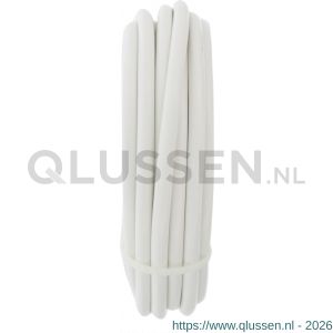 Q-Link huishoudsnoer VMVS belastbaar tot 1200 W 2x0.75 mm2 100 m wit 01.265.40