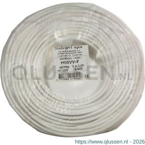 Q-Link huishoudkabel VMVL 3x1.0 mm2 100 m wit 01.265.83