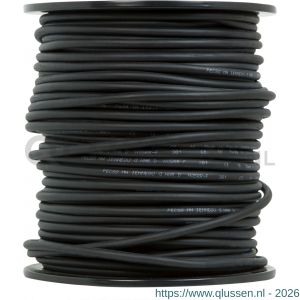 Q-Link rubber kabel glad 3x1.0 mm2 100 m zwart 01.266.24