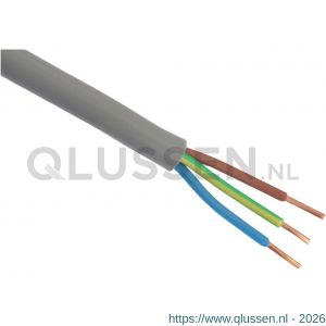 Q-Link buitenkabel YMVK DCA 3x2.5 mm2 25 m grijs 01.266.46